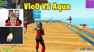 Vic0 VS Aqua 2v2 Realistic PvP! (w/ Vadeal and PanixZ)