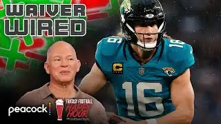 Trevor Lawrence, Sam Darnold lead QB waiver wire picks | Fantasy Football Happy Hour | NFL on NBC