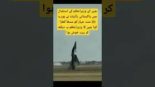 Pakistani pilot best performance on China Prime minister #automobile #trending #aviation #shorts