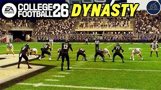 College Football 26 Dynasty Mode Part 18! Purdue vs Notre Dame!