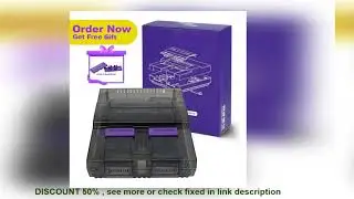 Top BEST Bitfunx Replacement Transparent Case Shell for Nintendo SNES SNES SFC