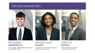 Meet Bracewell&rsquo;s 2025 Fall Associates