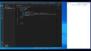 como CREAR index.html en visual STUDIO code 😱