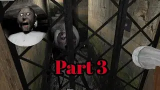 Granny 1 - Gameplay Walkthrough Explore Basement Grandma Spider's Place Part - 3 (BossGameplay)