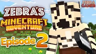 Приключения Зебры в Minecraft, часть 2 &mdash; Улучшение инструментов! Новое снаряжение и броня!