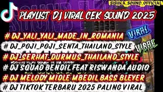 PLAYLIST CEK SOUND PALING SERING DI PAKAI DI ACARA KARNAVAL#soundhoreg #dj2025 