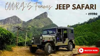 Scariest Jeep Safari Off-Road Ride Ever 😱🚙 | Road Rafting 🛻 | 46kms Office round trip | Coorg | 