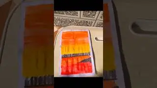 Sunset Drawing 🌅 | Beautiful Landscape Art | Easy Drawing for Beginners #art #painting #artist#