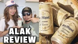 San Miguel Cerveza Blanca Wheat Beer REVIEW! | ALAK REVIEW