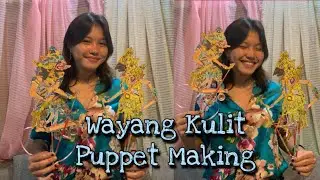 How to make a Wayang Kulit Puppet | Swane Emnace