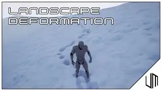 How to DEFORM LANDSCAPES in Unreal Engine