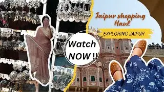 “Jaipur Shopping Haul ✨| Affordable & Trendy Finds | Pratishtha Paradise❤️🦋