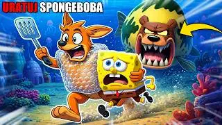 MUSZĘ URATOWAĆ SPONGEBOBA PRZED ZMUTOWANYM MIŚKIEM W BIKINI BOTTOM w Roblox!