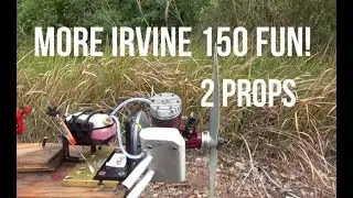 Irvine 150 Runs With 2 Prop Sizes