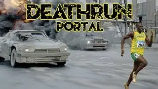 Cod 4 Mods: Death Run on Portal (Live Commentary/Gameplay)