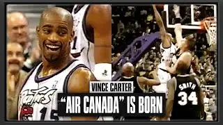 Vince Carter Opens The Air Canada Centre IN STYLE! | 1999.02.21