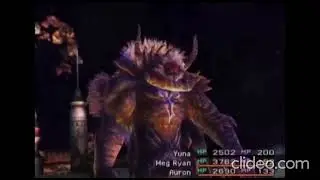 spoony review clip: jecht theme sounds like dog singing slayer