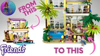 Custom Stephanie's Beach House Renovation LEGO Friends 41037