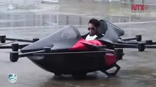 Crean dron para dos pasajeros