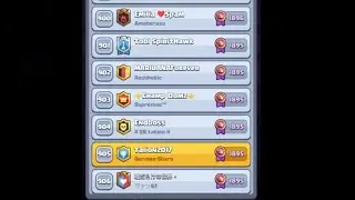 How I reached the Top1000 Germany for the first time, in Clash Royale!