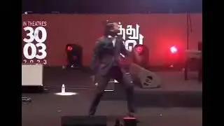 STR mass In Pathu thala teaser launch.