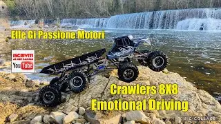 EXCEED Rc 8X8 MadTorque Crawler Truck Emotional Ponte di Annibale