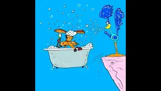 Wile E Coyote and the Road Runner, Soap Bubbles, Digital art Procreate, Drawing, Artisticus 2025