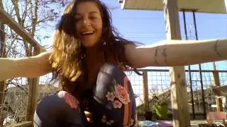 5 Minute Beginner Strength Grounding Yoga Flow for Every Body YogaMagick with Abriella