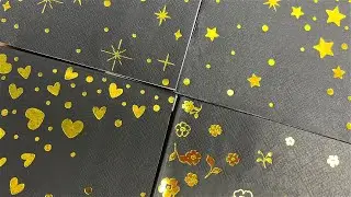 Отзыв о наборе из 100 одноразовых трехслойных черно-золотых салфеток Decorably