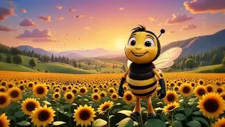 Five Little Bees Buzz and Add | Fun Math Song for Kids | Nursery Rhymes and Baby Songs