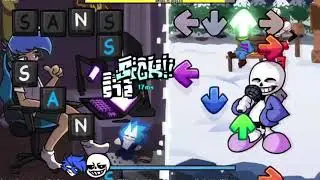FNF Sans X Split   (MOD)