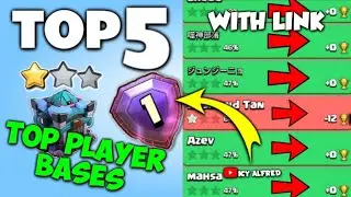 Th13 best legend league base with link 2020 || Top 5 ! Anti 2 star coc legend bases
