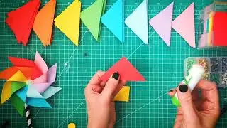 Youtube Makers Club and Bunty May Makes presents: How to make Pinwheels