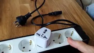 EU Plug 2 Feet Standard Travel Adapter  Стандартный адаптер