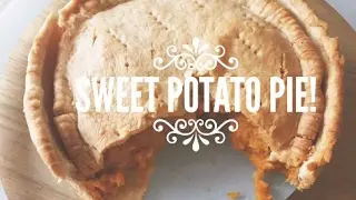 VEGAN | PLACINTA DE CARTOFI DULCI |SWEET POTATO PIE