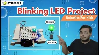 Blinking LED | How to Make Blinking LED | Robotics Projects | Robotics For Kids | Stem Education