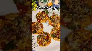 Mini Roti Pizza रोटी पिज्जा रेसिपी #rotipizza #pizza #foodymee #youtubeshorts #trending #viral
