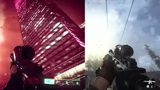 RECREATION OF BATTLEFIELD 2042 LOADOUT IN COD MW LOOKS AWESOME #shorts