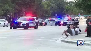 Police chase ends in South Miami