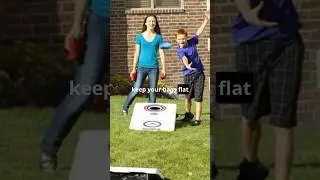 Level up your cornhole bean bag toss game with these pro tips for a fantastic toss! 🎯 #CornholeTips