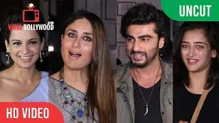 UNCUT - Ki & Ka Success Party | Arjun Kapoor, Kareena Kapoor, R. Balki, Kangana Ranaut, Akshara