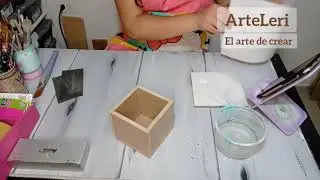 C&oacute;mo sellar madera MDF/how to seal MDF wood. ArteLeri # 4