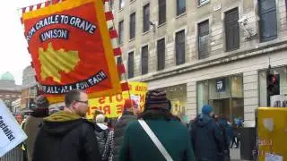 Glasgow Demo Against Cuts & Corporate Tax Dodgers