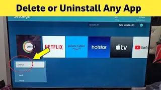 Как удалить или деинсталлировать приложения на смарт-телевизоре Samsung!
