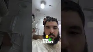 What do you do if you go to umrah and you have no hair? With #fousey