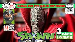 Todd McFarlane's SPAWN 2020 Remastered 3-PACK TRILOGY Kickstarter Unboxing! 💀⛓