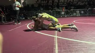 Cotter invitational 138 lb finals match. 