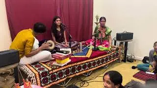 Paduka Chamber Concert - Dec 7th 2024. Vocals: Dvita Vivek, Violin: Avanija And Mridangam: Prahlad