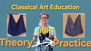 Beginner's Guide to Painting Drapery: Russian Academic Method Watercolor (Part 1 Medium Low Light)