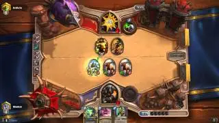 [Hearthstone] Hunter Combo vs Warlock Zoo 4